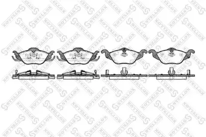 Комплект тормозных колодок, дисковый тормоз STELLOX купить